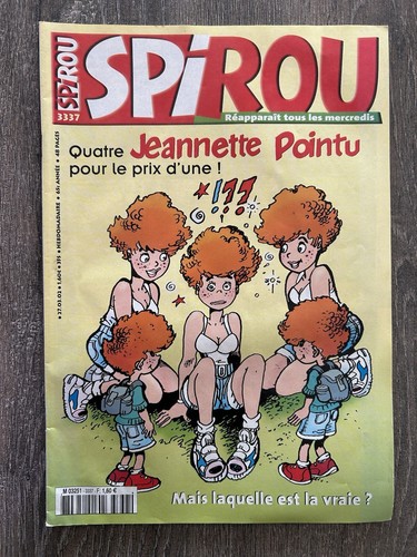 Magazine spirou 3337 - spirou, (