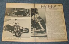 1927 Ford T-Bucket Roadster Vintage Street Rod Article "Teachers "T"