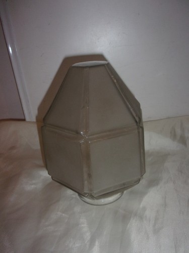 Abat jour verre poli - abat,