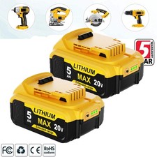2x Pour DeWalt batterie 18 V
