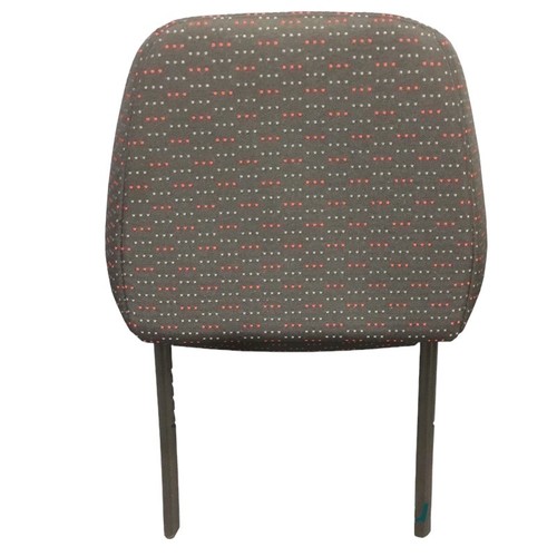 Appuie tête gris - rouge,