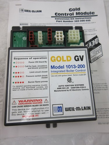 Weil mclain gold model - mclain, gv