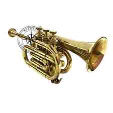 Embouchure décorative ancienne chérie mini trompette poche corne de bugle 3 s...