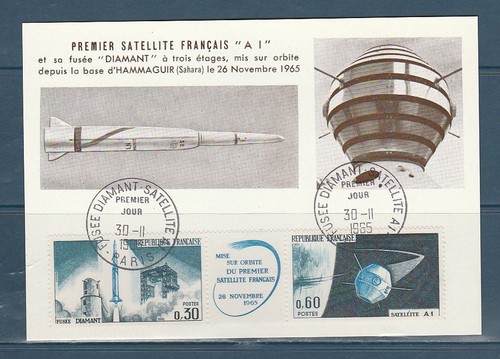 Carte 1er jour - 1er, espace