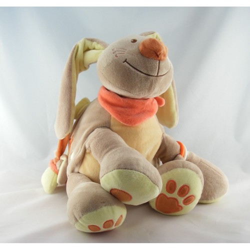 Grand doudou eveil lapin - lapin, pol