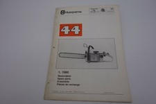 Liste des pièces détachées