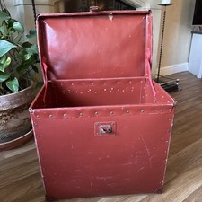 Vintage WW2 Vulcanised Fibre Storage Box Medical Supplies