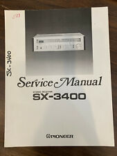 PIONEER CX-3400 CX3400 RECEIVER Service Manual **ORIGINAL**