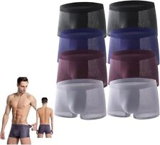1-8pcs Boxhero Mens Underwear Box Hero Boxer Briefs Shorts, Built-in & 3D Pouch