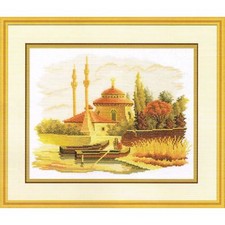 RTO  M114  Mosquée  Kit  Broderie  Point de Croix compté  