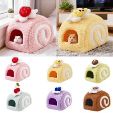 Lit pour hamster, habitat confortable et doux pour gerbilles, planeurs de