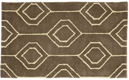 Tapis laine 90x150 - en, marron