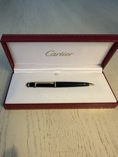 Cartier Ballpoint Pen Bille Diabolo de Cartier ST180003 Black & Gold