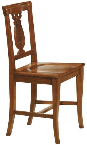 Chaise bois massif finition - bois,