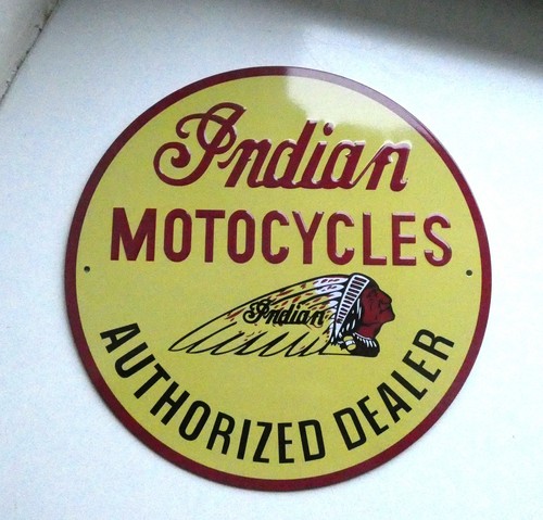 Automobile moto indian plaque - indian,