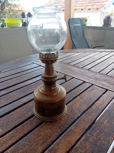 Ancienne lampe style pigeon - lampe,