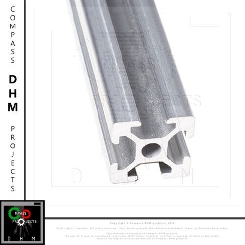 Profilés aluminium carrés - profilés,
