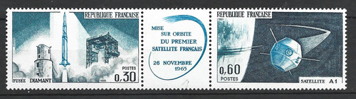 France mise sur orbite - m1-,