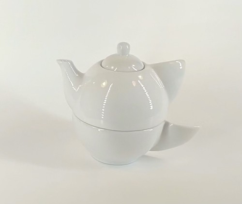 Théière compacte avec tasse - théière,