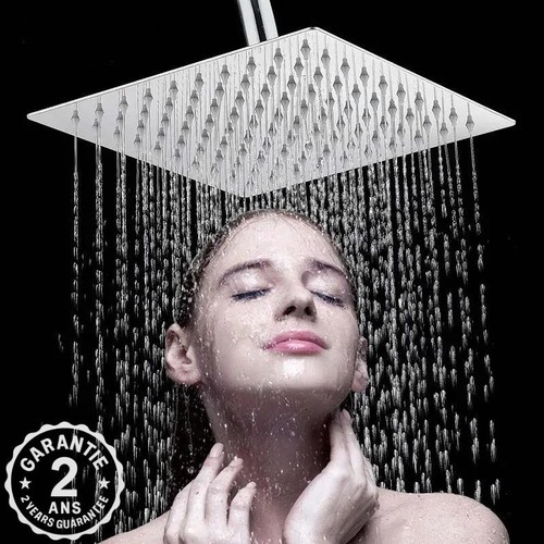 Pommeau tête douche carré - pommeau, de