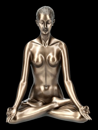 Féminine statue yoga - statue, nu