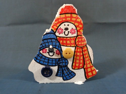 Snowman christmas figurine - snowman, 3"