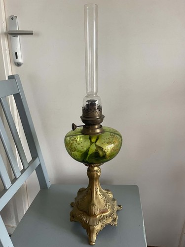 Lampe pétrole ancienne - lampe,