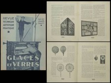 GLACES ET VERRES n°11 1929