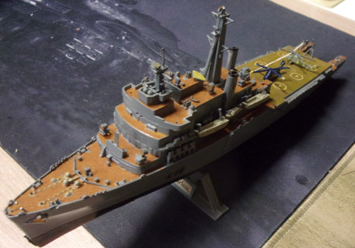 Maquette hms fearless - maquette, à