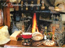 Recettes de Cuisine - Fondue Savoyarde - Gastronomie - CPM - Voir Scans Recto-Ve