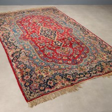 Tapis Ancien Asiatique Coton