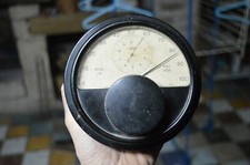 Rare Double Compteur Tachymètre Thomas Wireless Bakélite Ancêtre Automobile? 