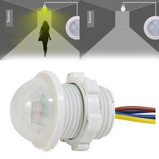Interrupteur Capteur Infrarouge Automatique pour Détection Corps Humain Lumièr