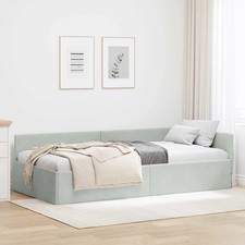 Cadre de lit d'angle avec