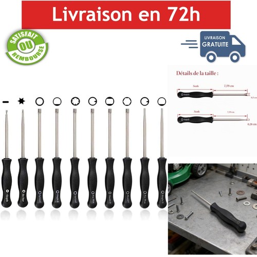 Kit tournevis réglage