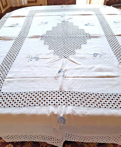Nappe vintage coton - en,