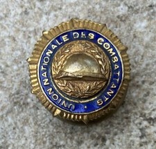 Boutonniere Ancien Combattants 1914-1918 "UNC"
