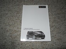 2015 Smart ForTwo Coupe & Cabriolet Owner Operator Manual User Guide