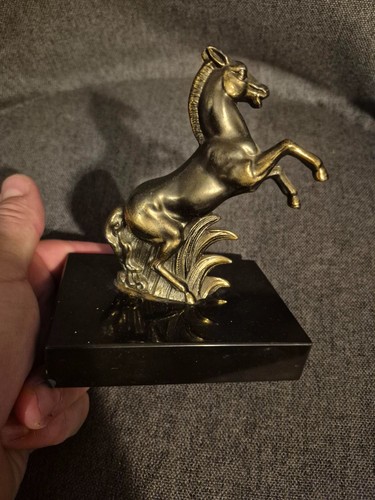 Statuette cheval ancienne - cheval,