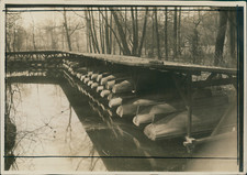 Allemagne, canots et rames