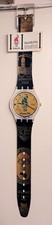 Vintage Swatch Atlanta 1996 GZ136 Maxi Clock Cardboard Store Display 