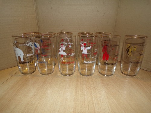Lot verres kronenbourg - 11,