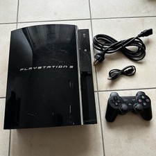 Console Ps3 Sony Playstation 3 CECHC04 Rétro-Compatible - Avec Câble Et Manette