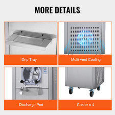 VEVOR Sorbetière Commerciale