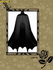 New Bruce Wayne Batman Michael Keaton Version Cloak Cosplay Prop Polyester Cape