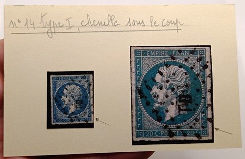 Timbre napoléon iii - napoléon, 20c