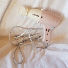 Vintage Moulinex Pink & Beige Hair Dryer, Works