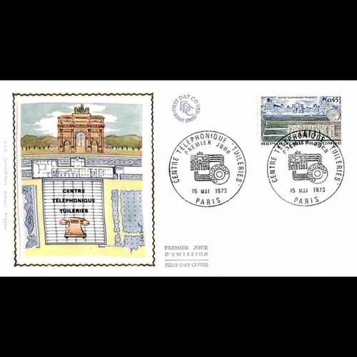 Fdc soie central - fdc,