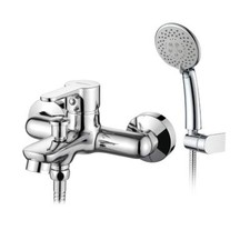 Single Lever Bathtub Shower/Tap Mixer with Flexible Shower...