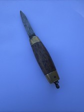 Barrel knife Eskilstuna Suede Morutier 19th 19th Century